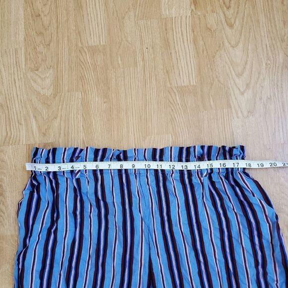 Band of Gypsies Blake Stripe Paperbag Waist Pants - Picture 8 of 12